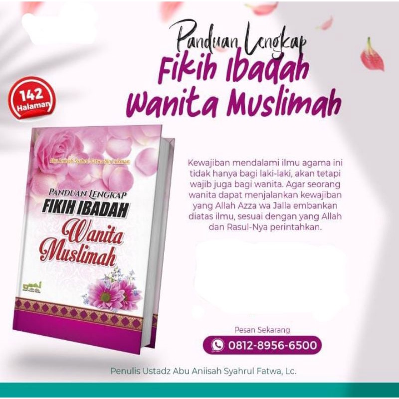 

Panduan lengkap Fikih Ibadah Wanita Muslimah