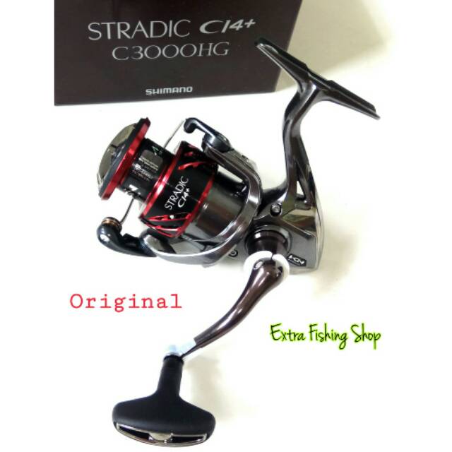 REEL SHIMANO STRADIC C14 C3000HG POWER HANDLE