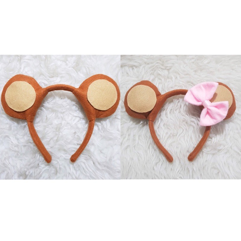 Bando Karakter Beruang Teddy Bear kostum Bando Beruang Pita Boneka Teddy Bear Cosplay Beruang