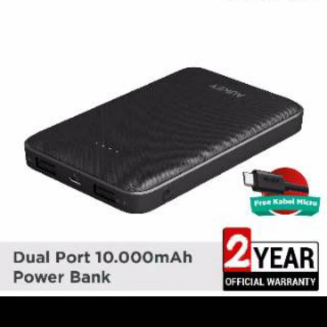 PowerBank Aukey PB N50 10000 mAh - Original