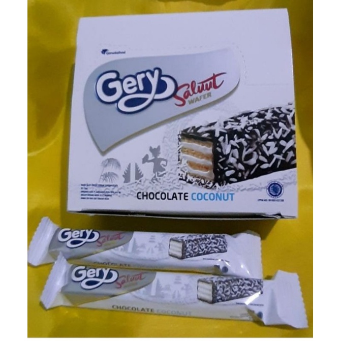 

GERY WAFER SALUT KELAPA /CHOCOLATE KELAPA 20 gr