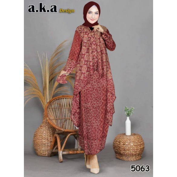 Setelan Rok Batik 5063 ori by A.K.A Design