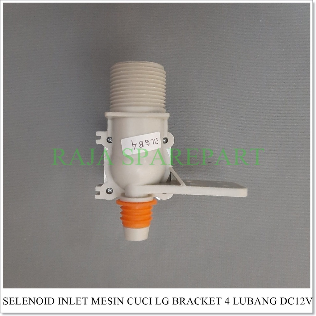 Selenoid / Water Inlet Mesin Cuci LG INLET SINGLE BRACKET LUBANG 4 (DC 12V)