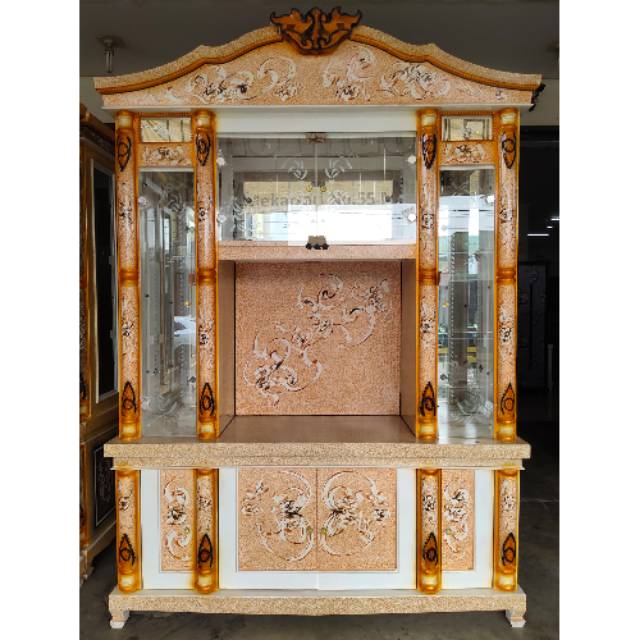 (FREE ONGKIR ) Pajangan tv crystal / pajangan tv / penyekat ruang tamu