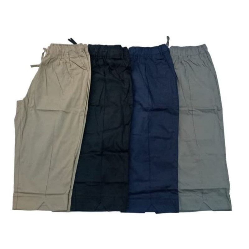 CELANA WANITA 7/8 JUMBO CELANA PENDEK