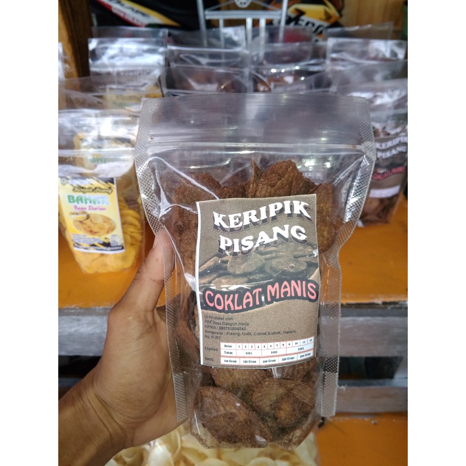 

Keripik Pisang Rasa Coklat