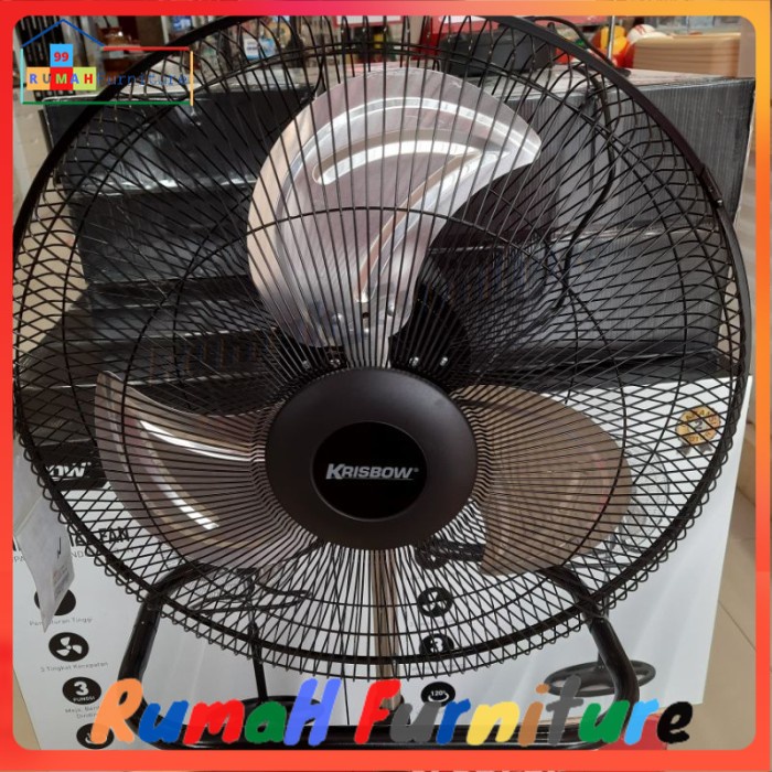 Krisbow Kipas Angin 3 In 1 - Hitam Kipas Angin Krisbow 45.7 cm