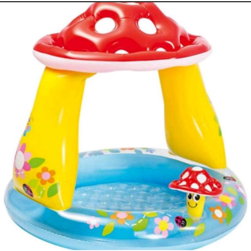 INTEX #57114NP Mushroom Baby Pool/ Kolam Renang Anak Bentuk Jamur