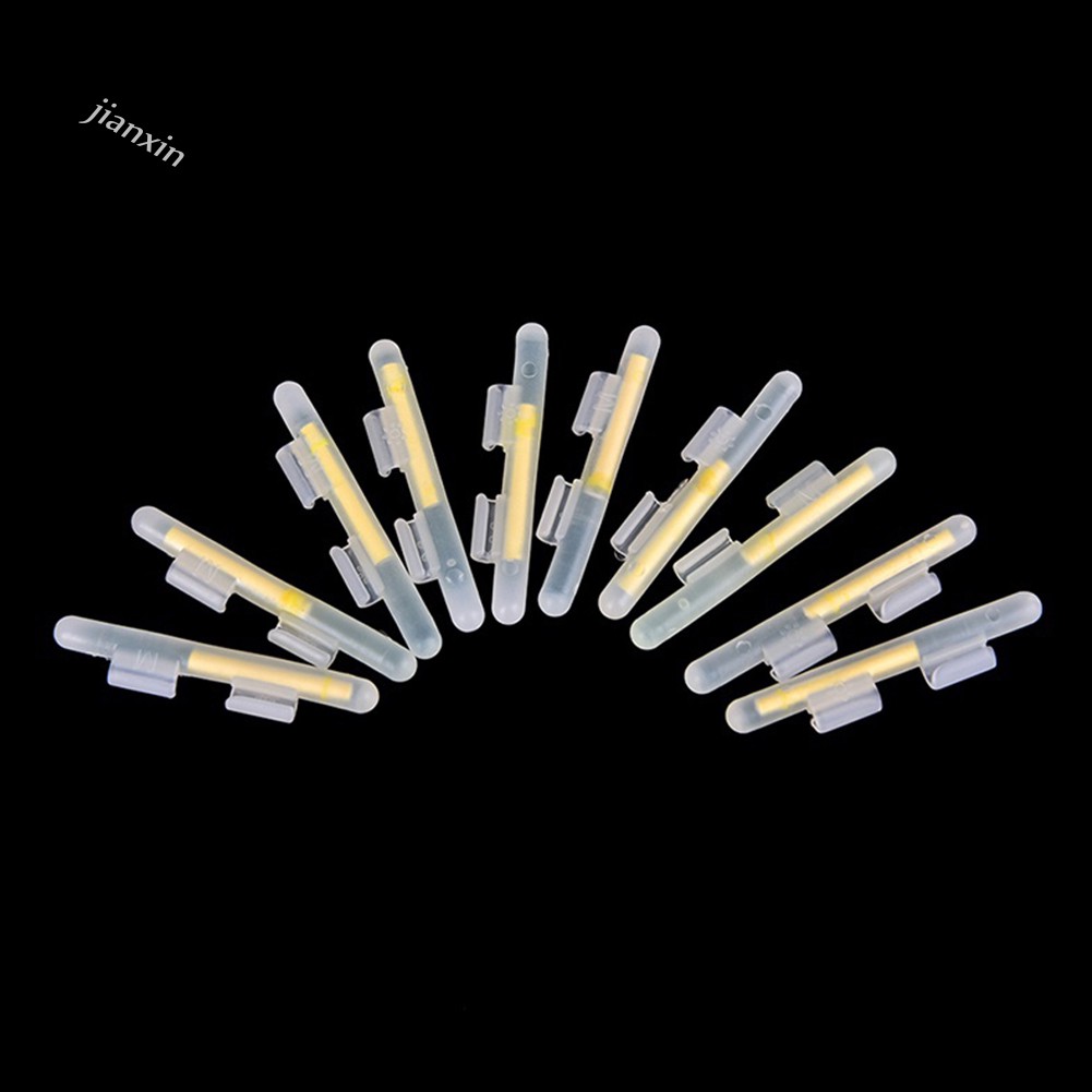 [Jianxin] 2pcs Stik Fluorescent Menyala Dalam Gelap Untuk Memancing