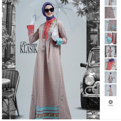 gamis tuneeca ied sale romansa klasik iringan fado