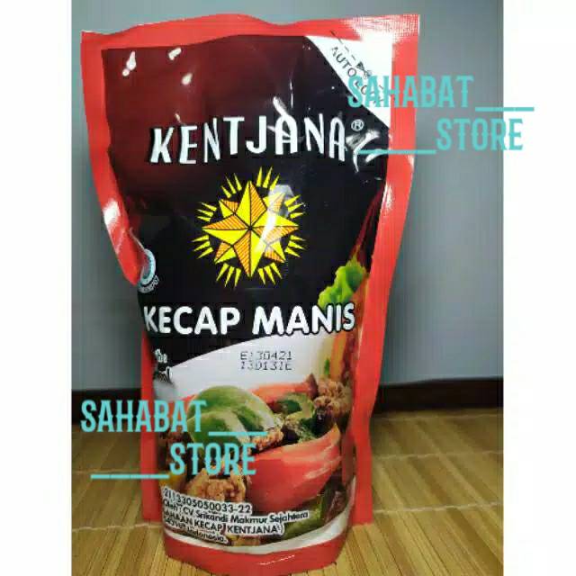 

Kecap manis kentjana / kecap kencana refill 600ml asli kebumen