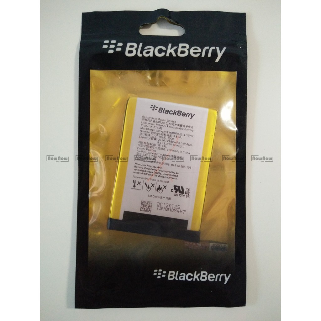 Baterai Blackberry Q5 Original ORI OEM BB Batre Battery