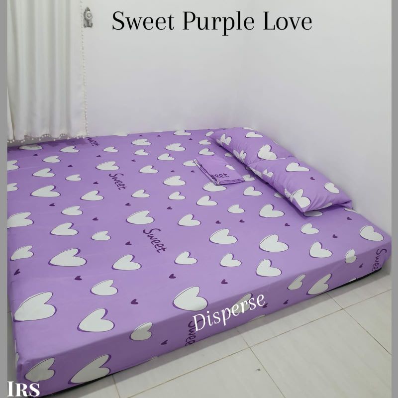 SALE 11.11 SPREI HOMEMADE motif sweet purple love| zoo car| purple love homemade