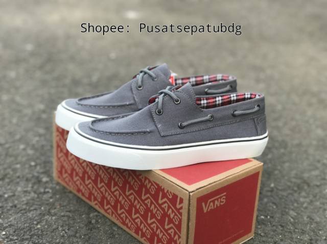 SEPATU VANS ZAPATO 4 VARIAN BLACK MAROON GREY NAVY