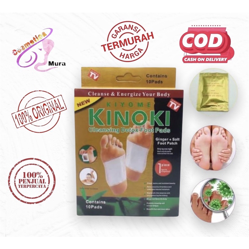 Harga perbox - Kinoki pad - detok kaki - kinoki detox foot pads