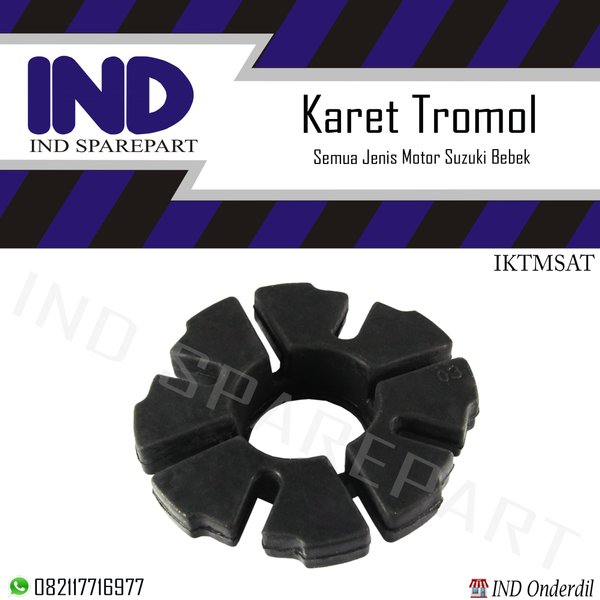Baru Karet Tromol-Bantalan Gear-Gir-Gigi Semua Motor Suzuki Bebek Smash-R & Shogun