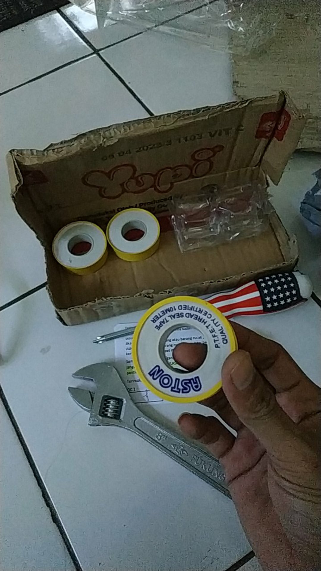 Seal Tape 1/2x10mtr / Ptfe Threat Seal Tape 1/2 X 10m