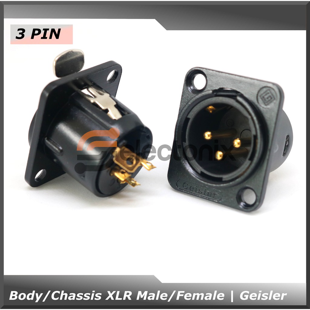 Chassis / Body XLR 3 Pin | Geisler