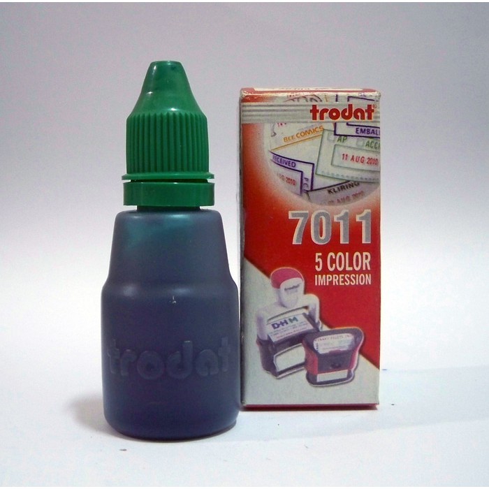 

Tinta Trodat 7011 warna Hijau