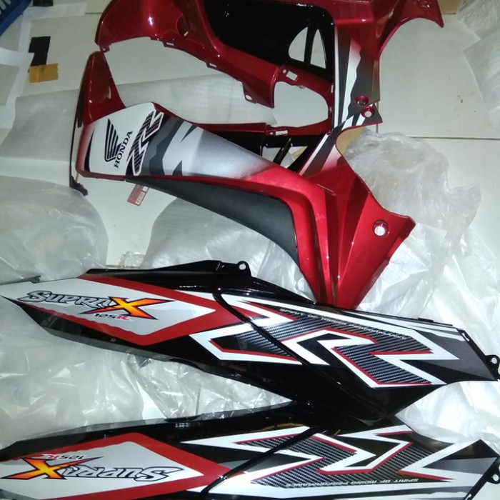 Cover Body Supra X 125 Sayap Set Shopee Indonesia