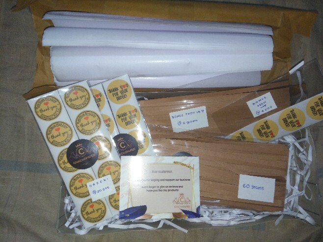 [ 20 Grams ]shredded Paper/ Kertas Cacah/ Gift Box Filler/ Isian Parcel (dark Brown)