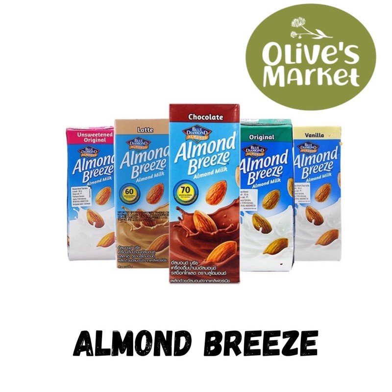 

Blue diamond Almond breeze Susu almond Asi booster - susu almond cair