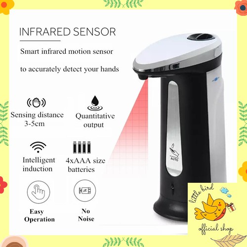 Hand Sanitizer Automatic Sprayer Sensor Otomatis Tanpa Sentuh | Dispenser Touchless