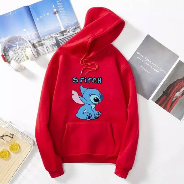 SWEATER STITCH/SWEATER WANITA BAHAN BABYTERRY FIT L