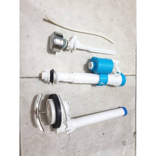 ALAT KLOSET PENCET SAMPING . TOMBOL SAMPING . SPARE PART KLOSET DUDUK . SIDE FLUSH . WC . TOILET . B