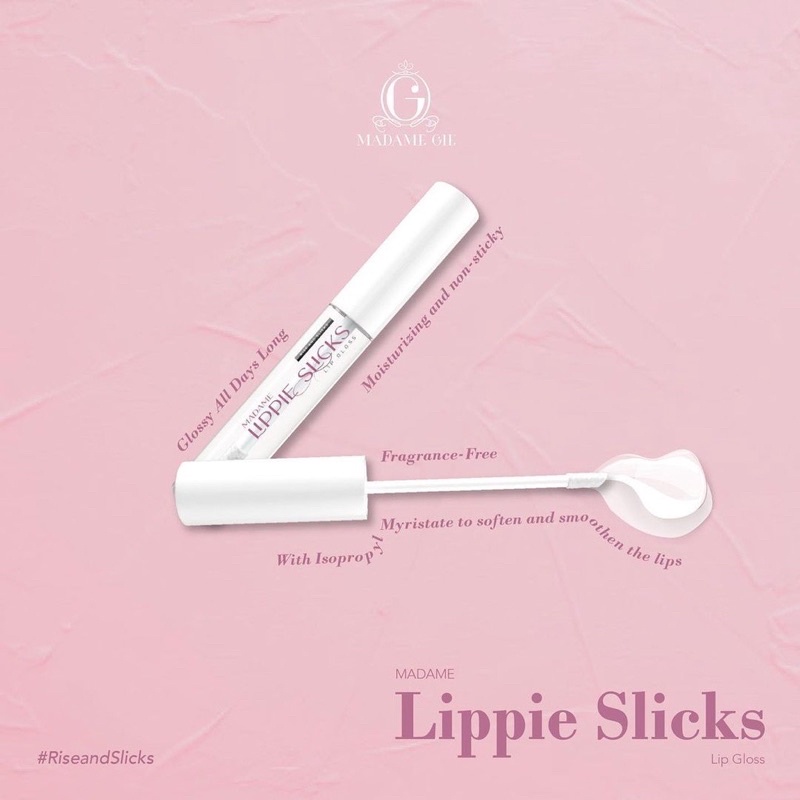 MADAME GIE LIPPIE SLICKS UP LIPS GLOSS BPOM