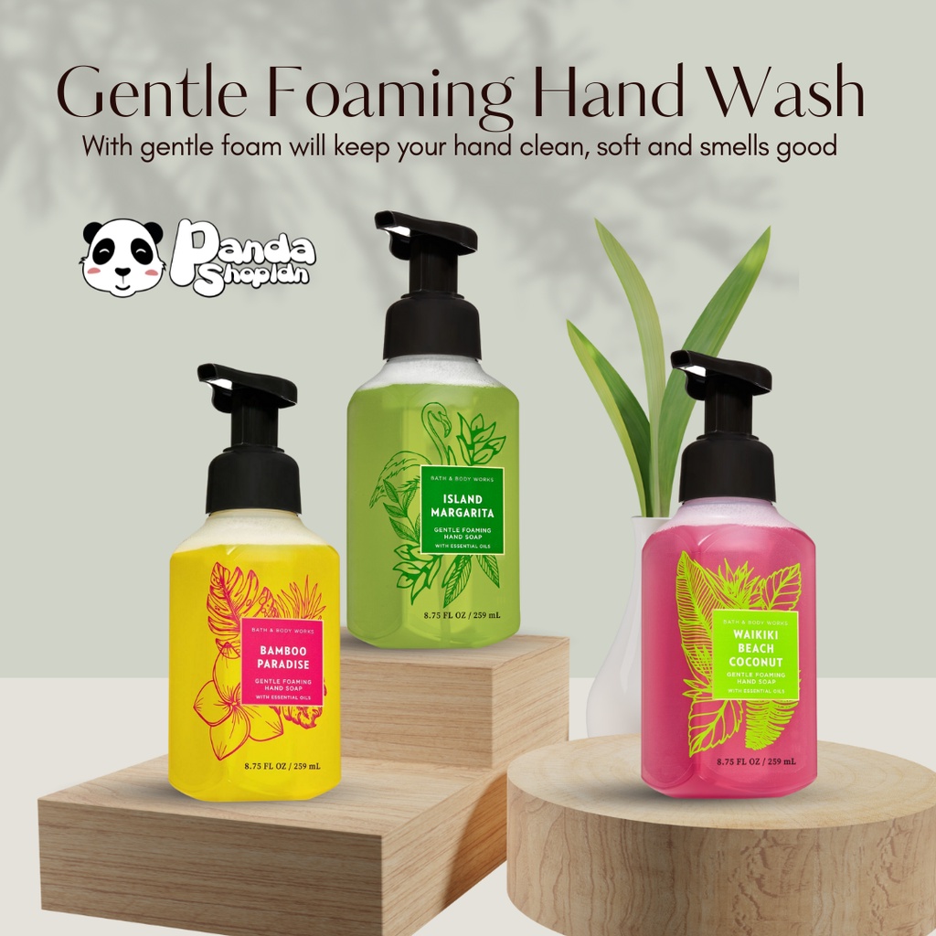 BBW Gentle Foaming Hand Soap Island Living Series