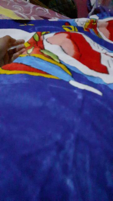 Selimut Paulina By Bonita Ukuran 160x200 Motif Flying Doraemon