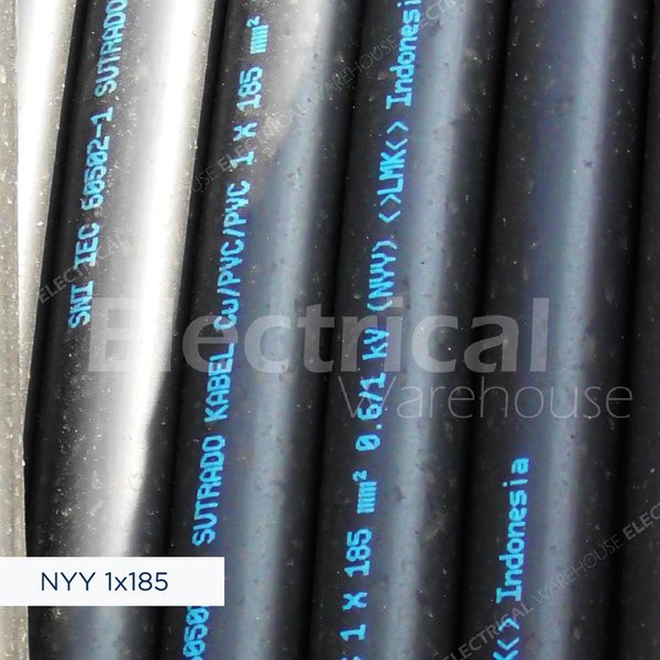 Kabel Listrik NYY 1x185mm2 SUTRADO ( 1x185mm 1x185 185mm2 185mm 1x 185 mm )