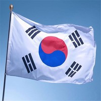 bendera negara korea