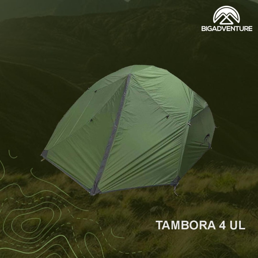 Tenda Camping Big Adventure Tambora 4 Ultralight