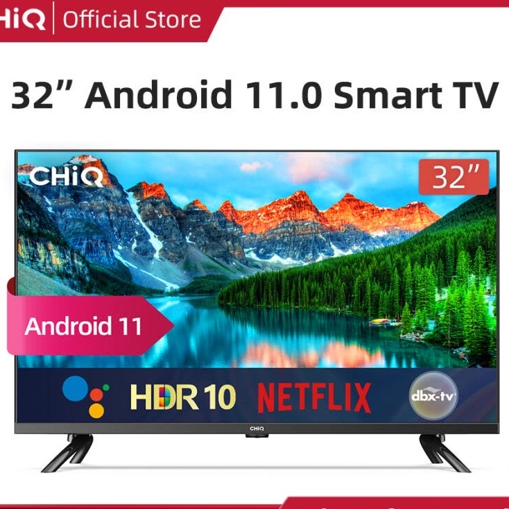 CHIQ ANDROID 11 SMART TV Chang Hong 32 INCH L32G7P