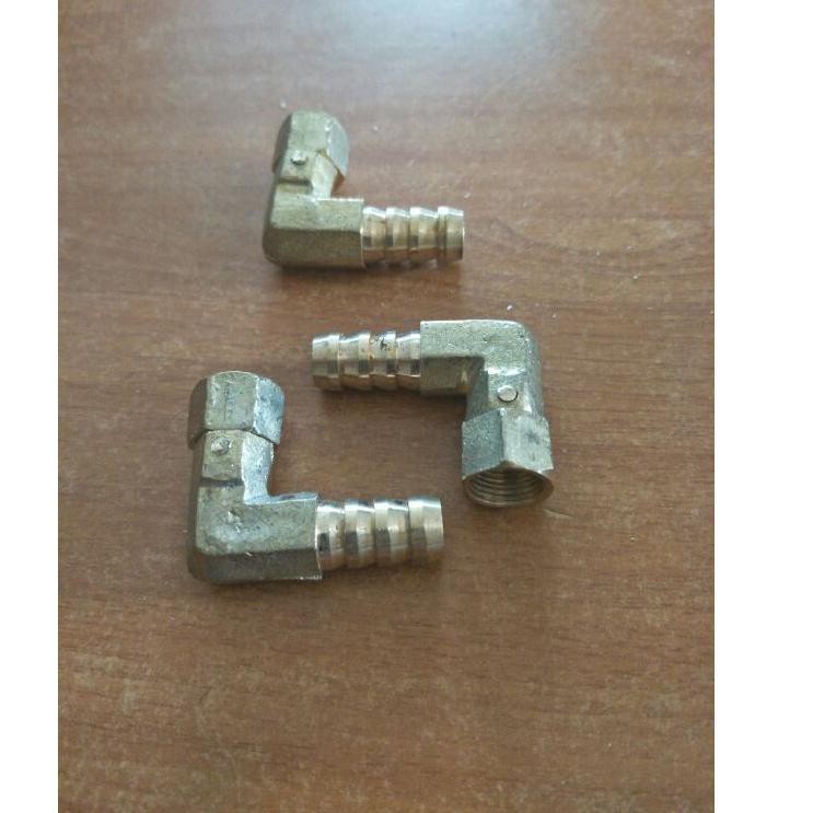 Best Seller.. sambungan L pipa kompor - nepel pipa kompor bakaran - sambungan pipa gas kompor roaste