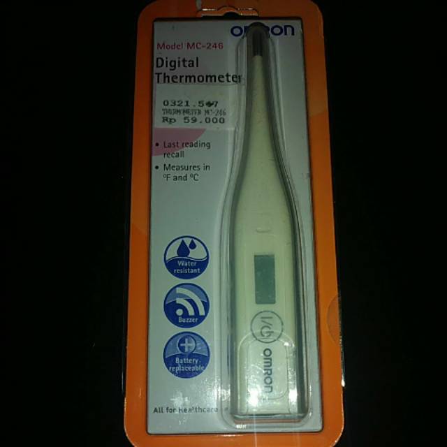 Preloved termometer omron