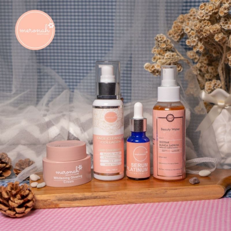 [ 100% Asli BPOM] PAKET SKINCARE MERONAH BPOM RI  (DISTRIBUTOR RESMI MERONAH)