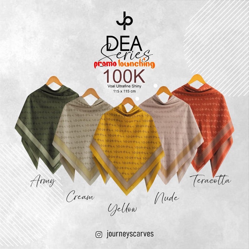 PROMO  Journey Premium Scraft (Jilbab Journey)