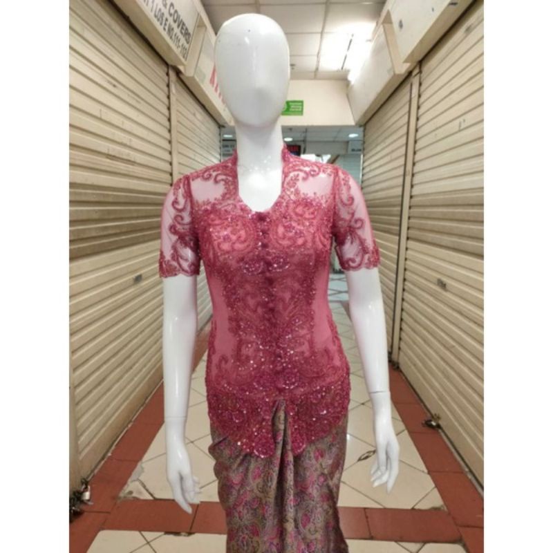 Setelan kebaya payet 3/4 //kebaya payet modern/fashion wanita