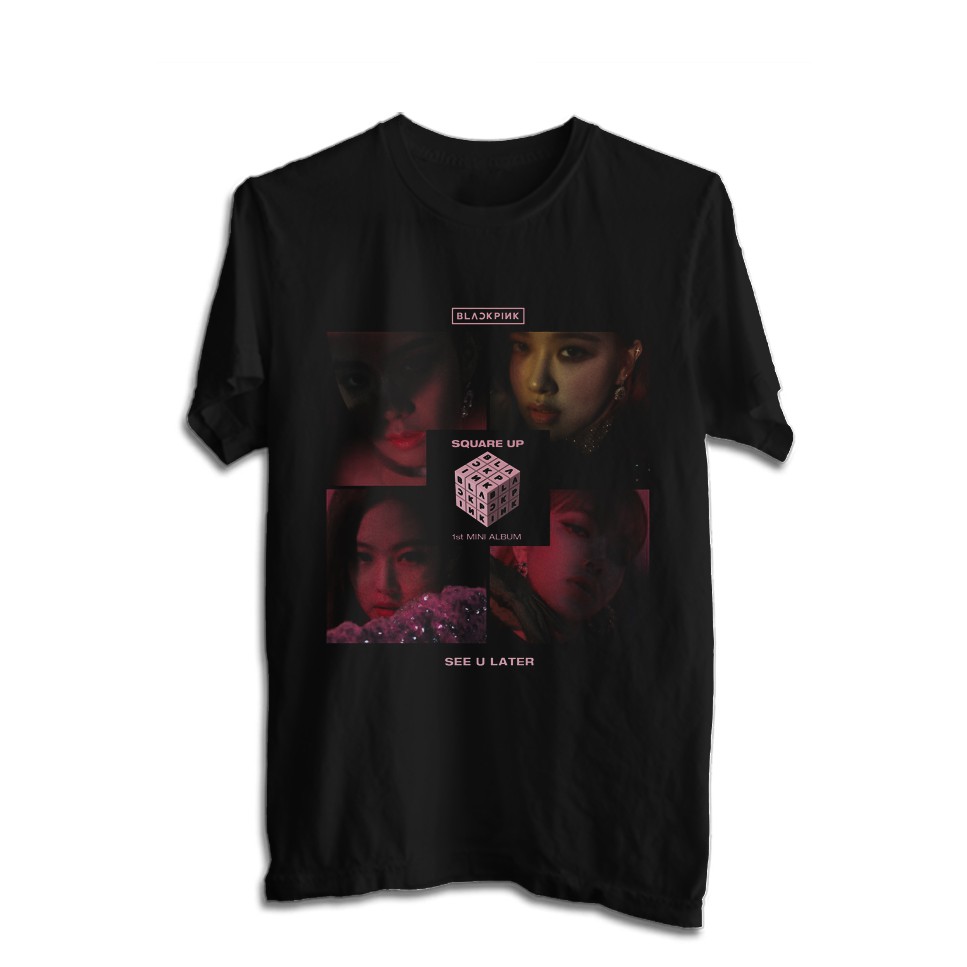 kaos blackpink kaos santai pria/wanita 5