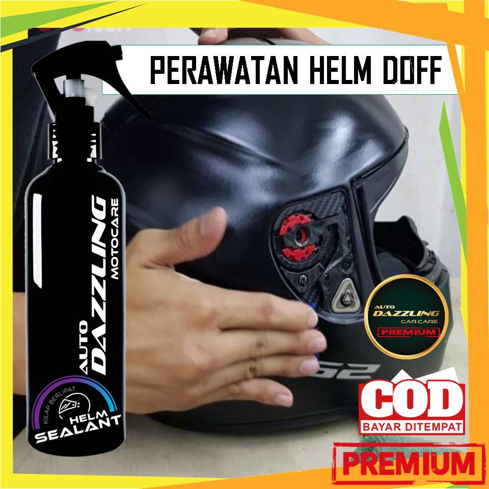 Cairan Pengkilap Penghitam Body Motor Helm Permanen Semir Body Motor Doff Pembersih Cat Motor