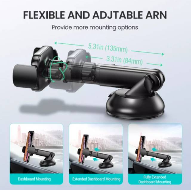 Ugreen Car Holder Dashboard Universal For Android Iphone