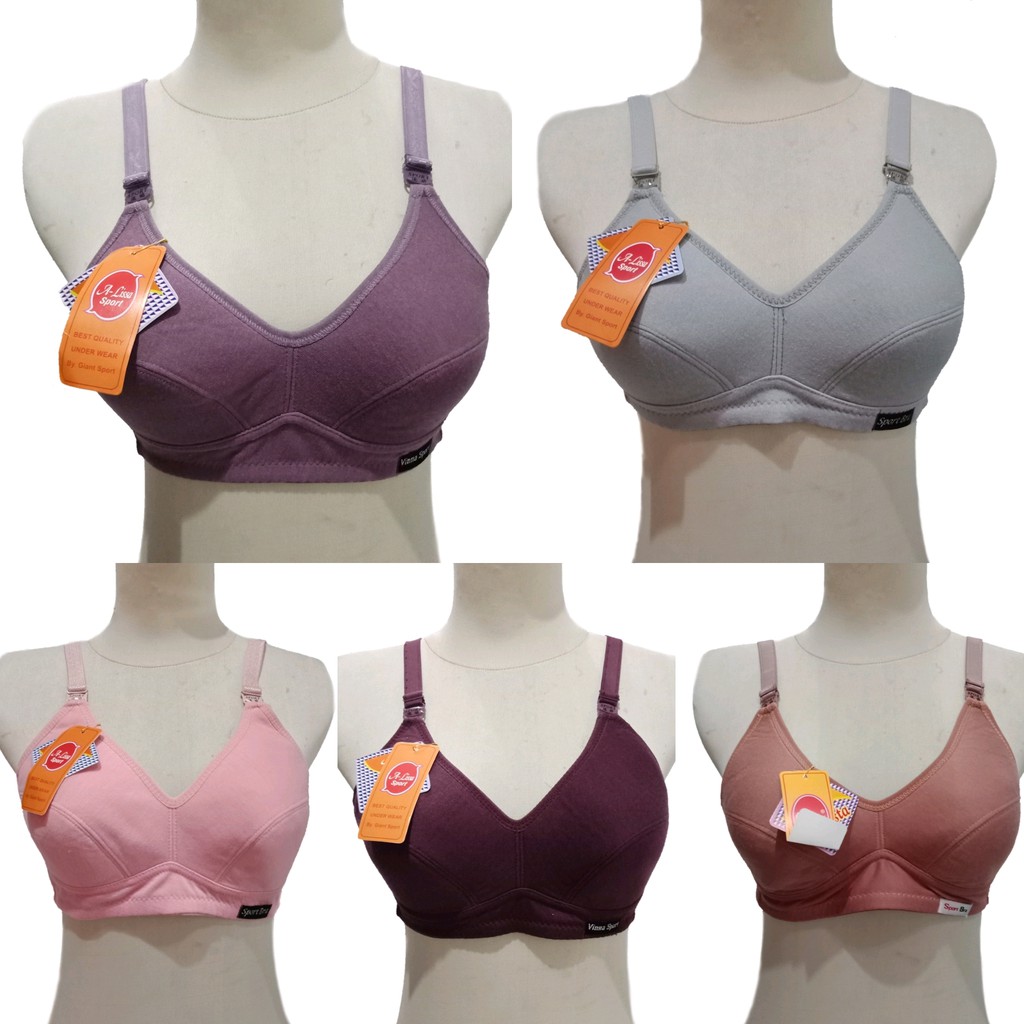 SPORT BRA PAKAIAN DALAM WANITA BRA (34-36-38-40-42) BH HARIAN WANITA