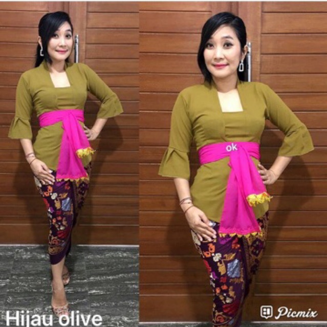 Set kebaya jadi trompet