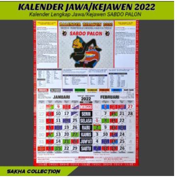 

New !! Kalender Jawa Kejawen Lengkap 2022 murah,,
