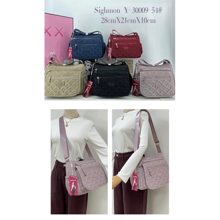 SIGHMON Tas Selempang Wanita Import Tas Slempang Fashion Korea Original Sling bag Trendy Waterproof