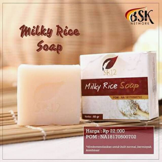 MILK RICE SOAP