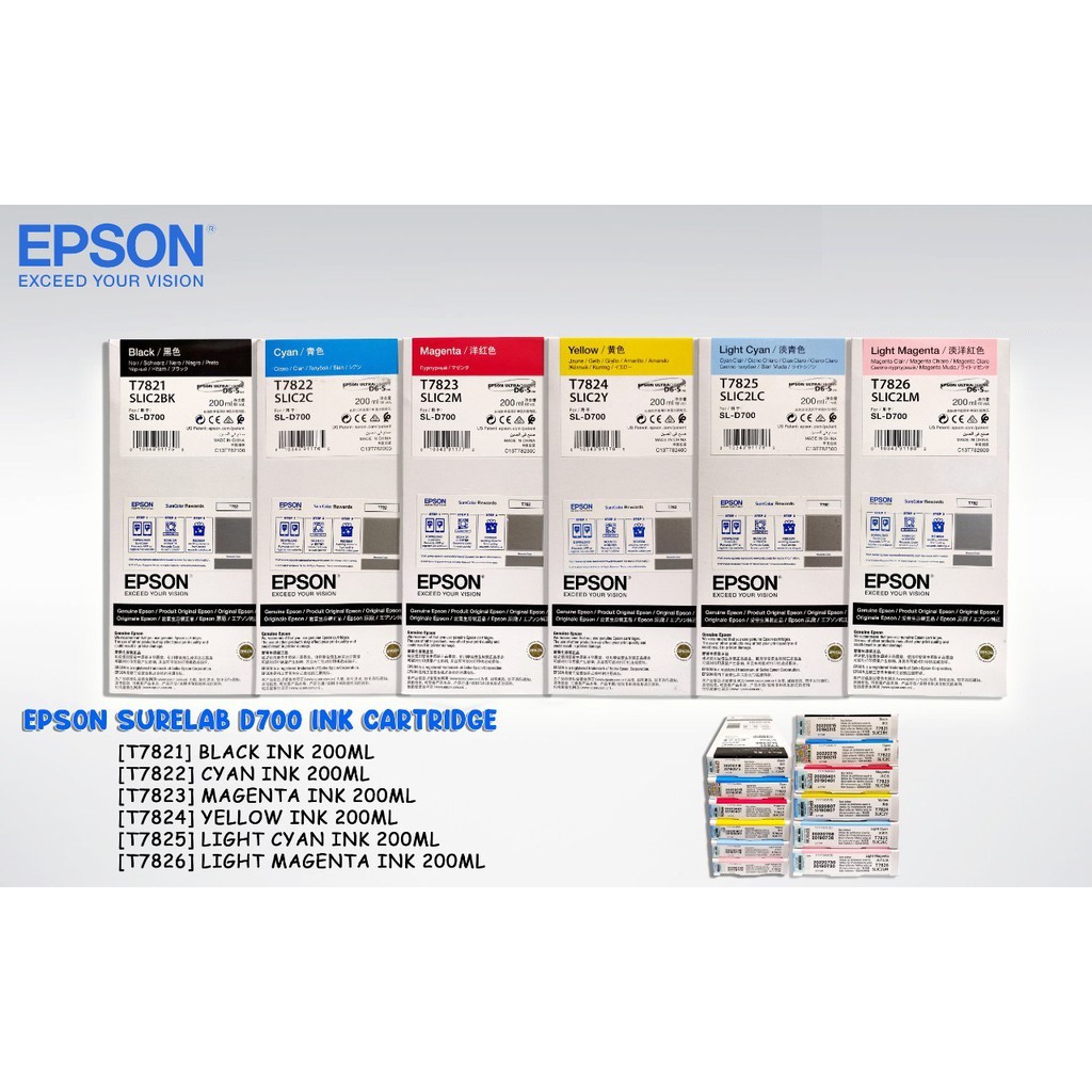 TINTA EPSON D-700 ORIGINAL